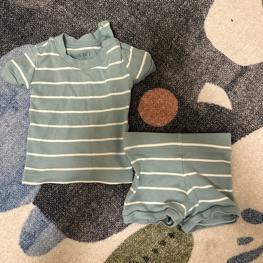 Lake Pajamas Baby Short Set